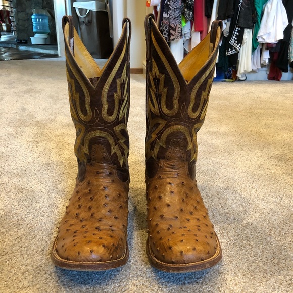 rod patrick ostrich boots